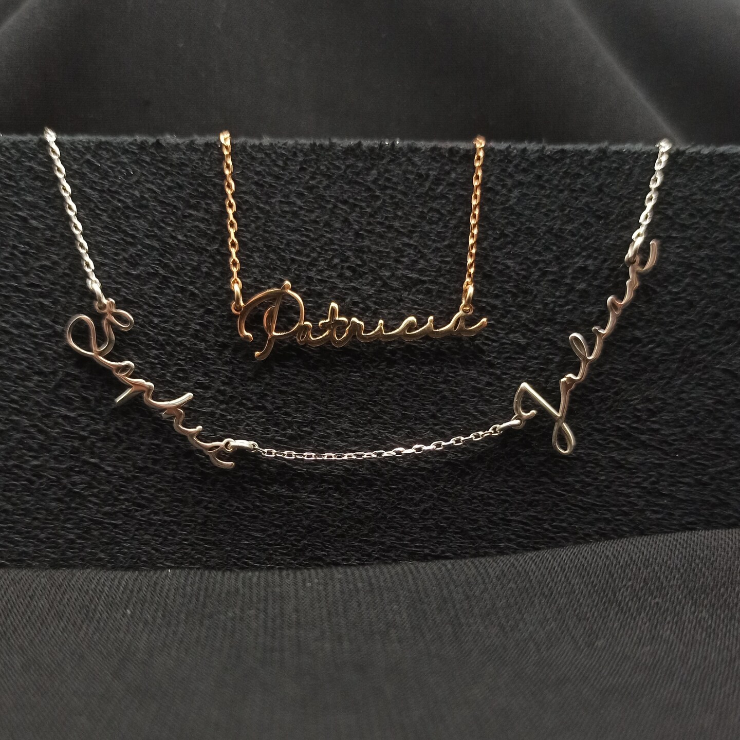 Multiple Name Necklace, Two Name Necklace, Children Names Necklace, Baby Name Necklace, Mothers Day Gifts, Mom Necklace, Kids Name Necklace product 5