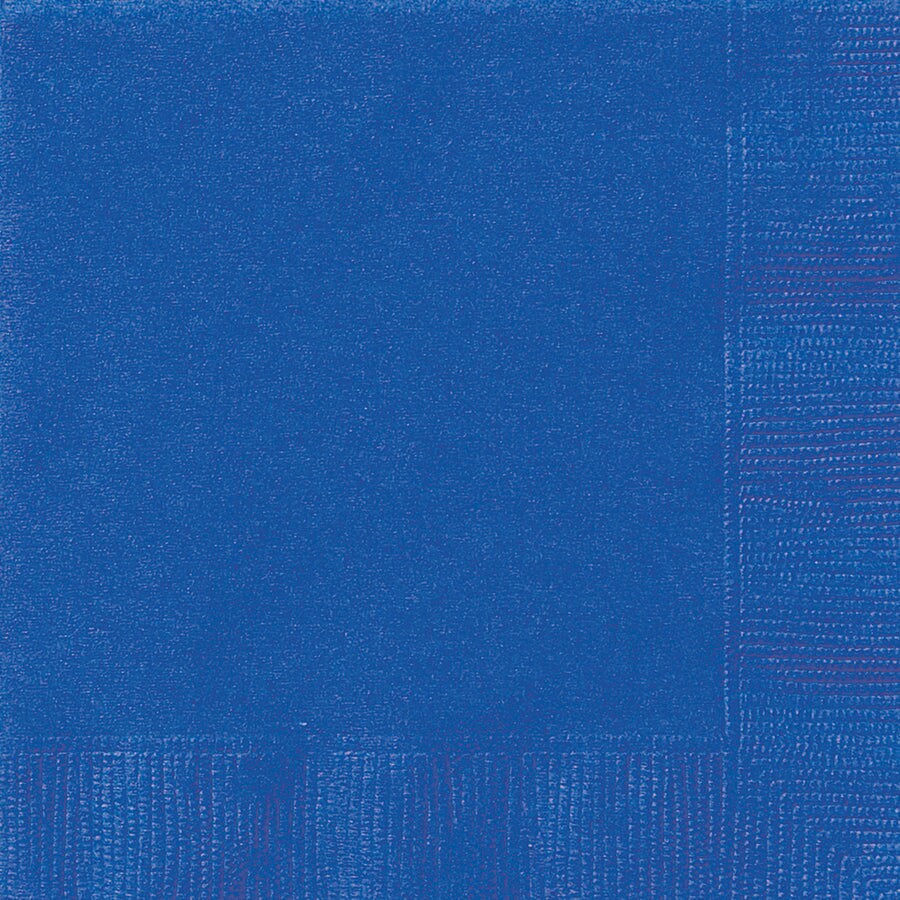 Royal Blue Solid Luncheon Napkins, 20ct