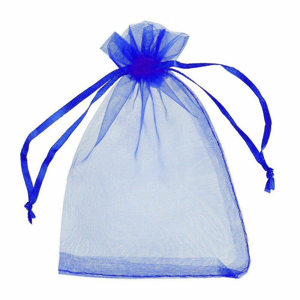 3&#x22;x4&#x22; Drawstring Organza Gift Bags Wedding Party Jewelry Pouches