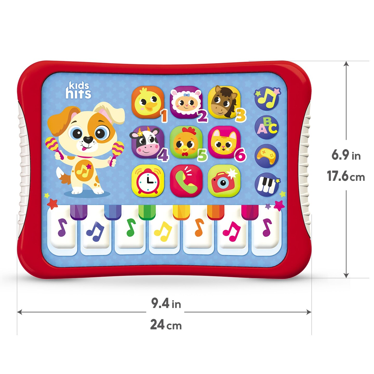 Kids Hits Educational Toddler Hit Pad with lights Toy Music Fun