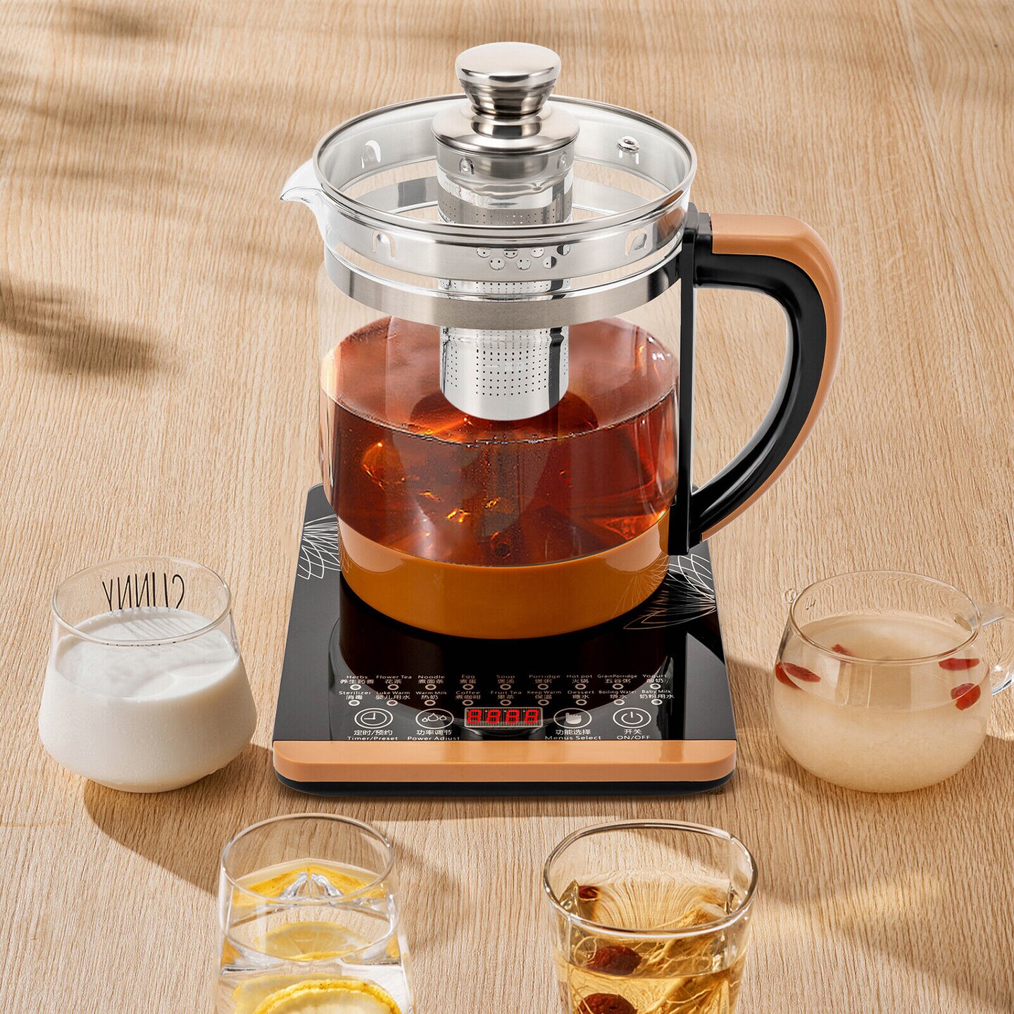 Kitcheniva Electric Glass Kettle Tea Maker