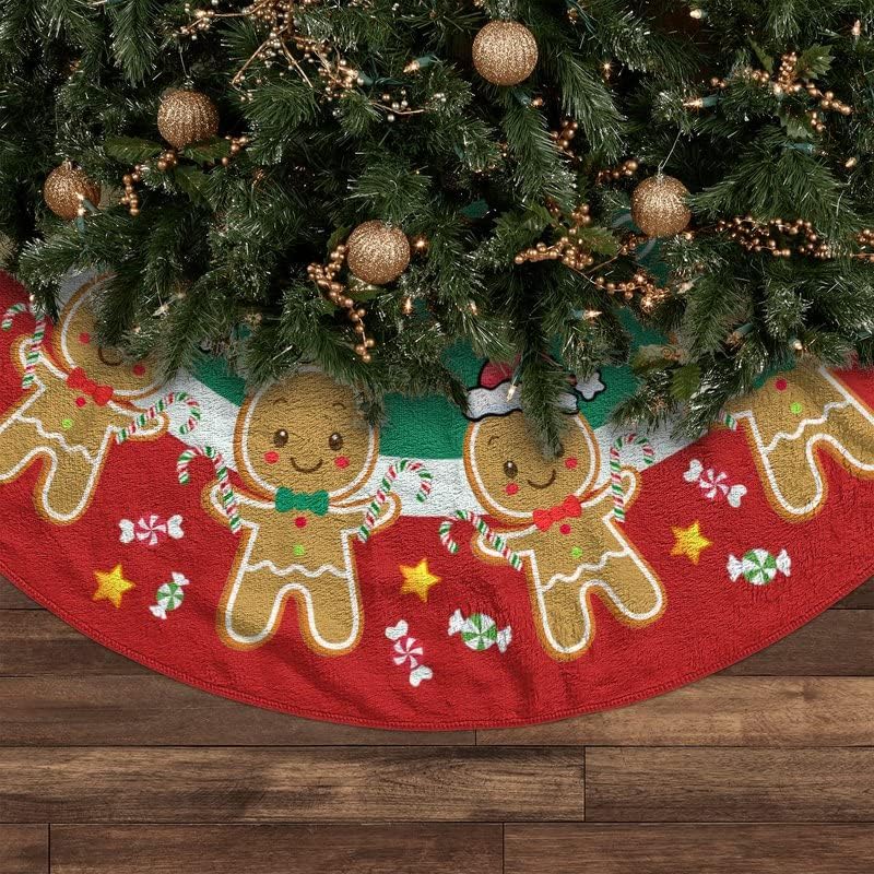 48 Inches Gingerbread Man Candy Christmas Tree Ornaments