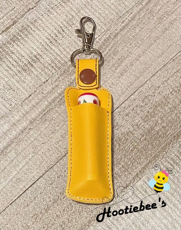 Honeycomb Bee Hand Sanitizer Holder and or Lip Balm Holder