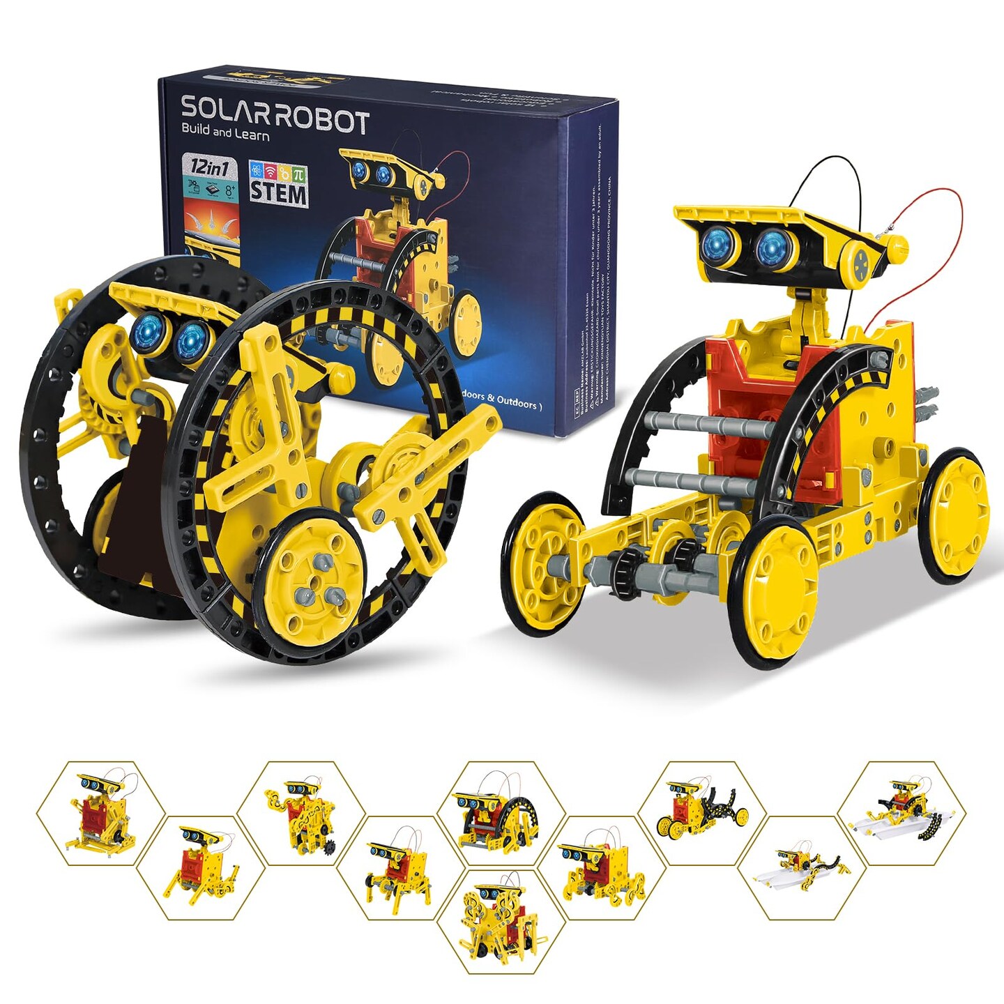 Toys, Gift Scientific Creative Robotic Set for children age 8-12