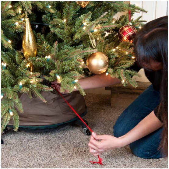 TreeKeeper Rolling Tree Stand and Large Upright Tree Storage Bag