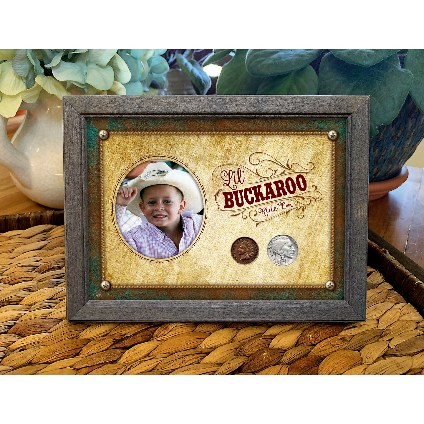 Lil&#x27; Buckaroo Coin Set 5x7 Frame