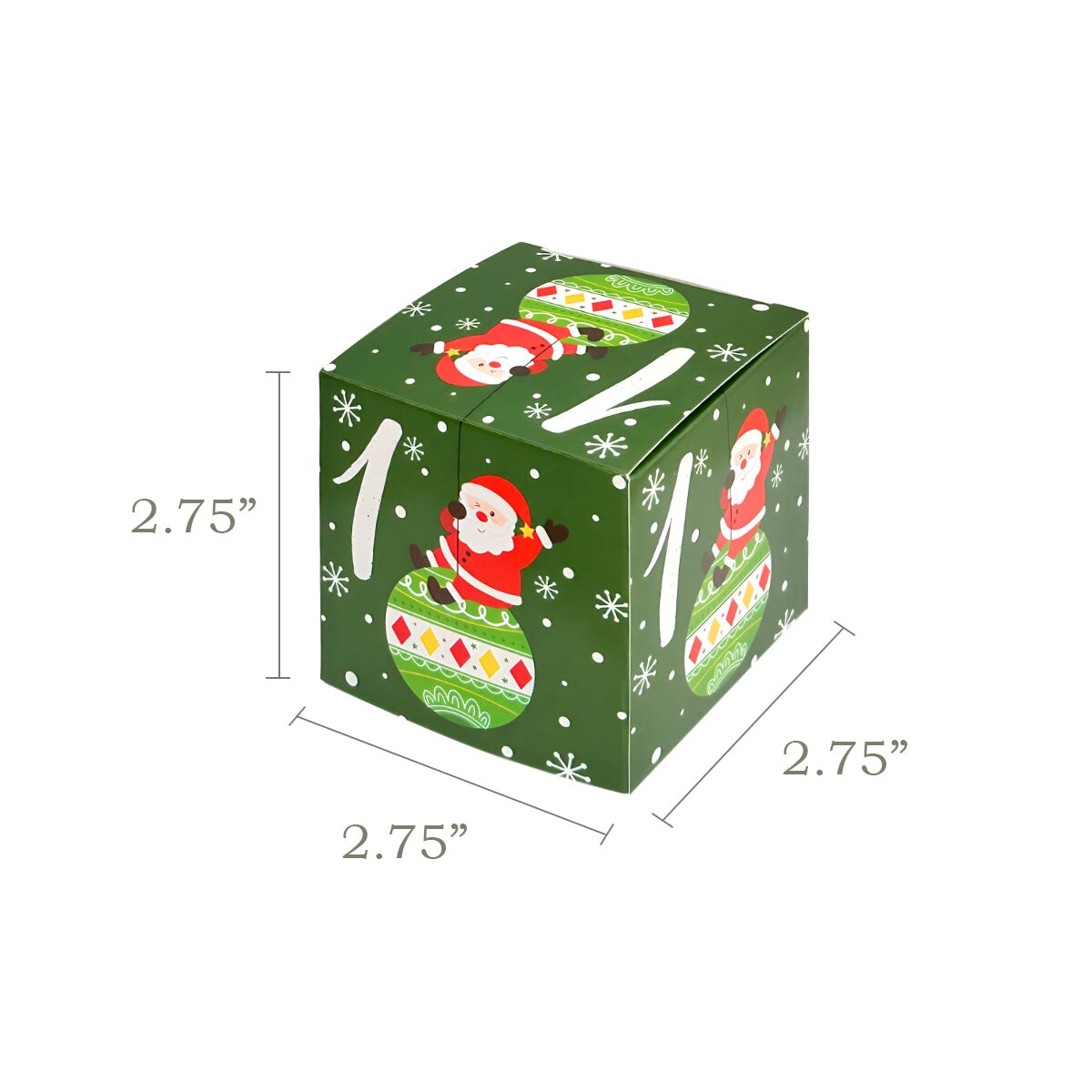 Wrapables Christmas Advent Calendar Countdown Gift Boxes