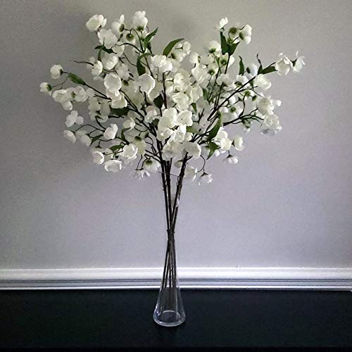 Bud Vase, Width 3&#x22;, Height 15.75&#x22;, Clear Tall Slant Cut Opening Gathering Concaved Glass Floral Container Centerpiece for Wedding Party Event Home Office Decor, 1 Piece