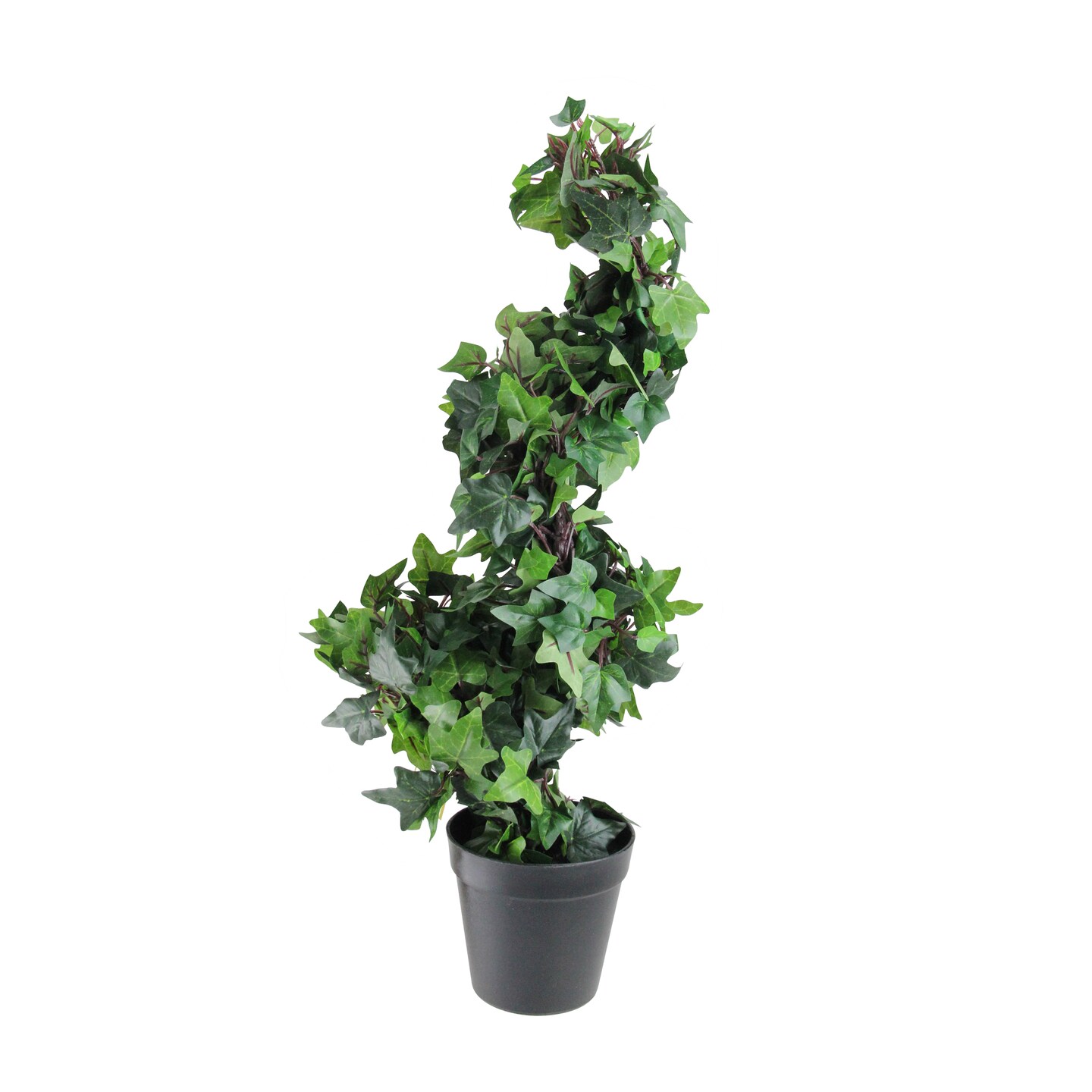 Northlight Potted Ivy Spiral Topiary Artificial Christmas Tree - 1.75' - Unlit