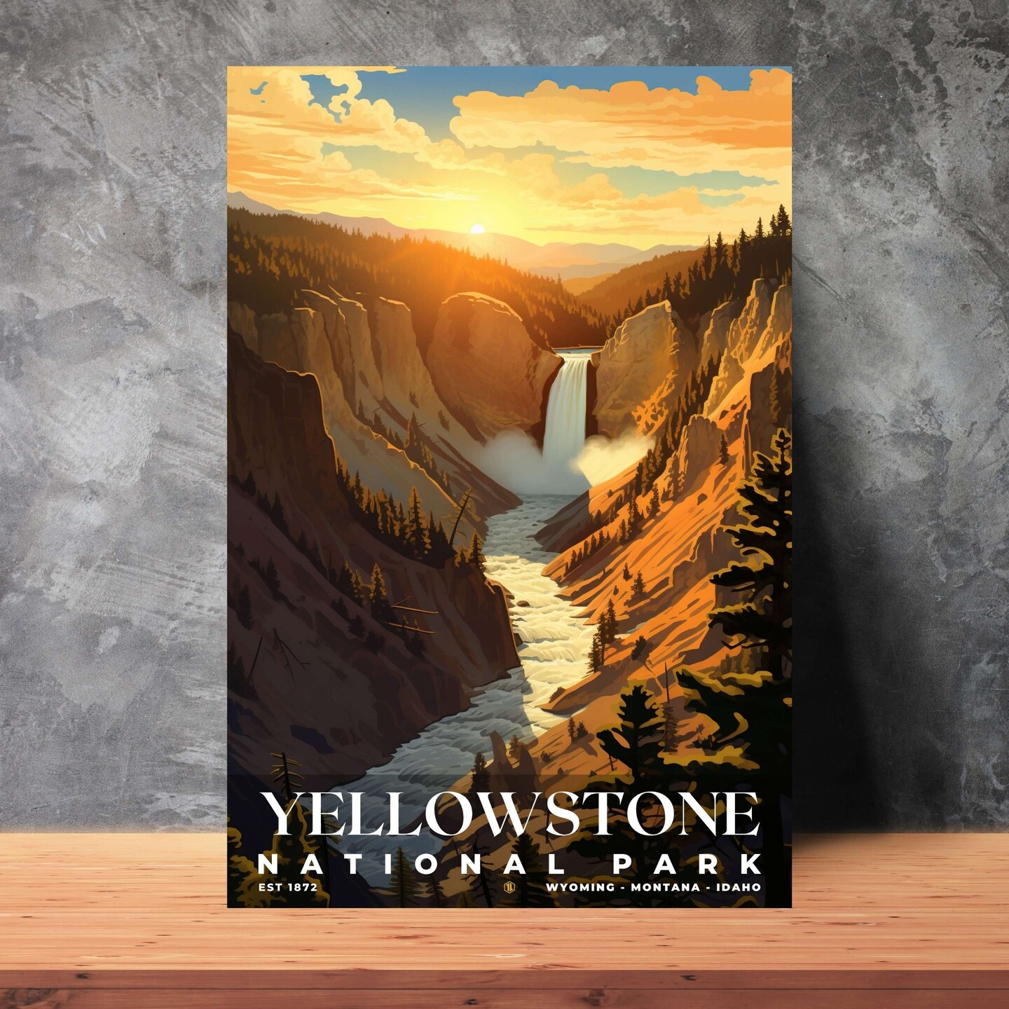 MExmob Yellowstone Movie Poster Sur Toile Pour Décoration Murale De