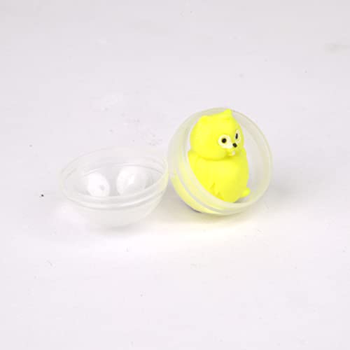 50 Pieces Bulk Capsules for Gumball Machines - 1.1" Clear Containers - Surprise for Kids Party Favor Prize