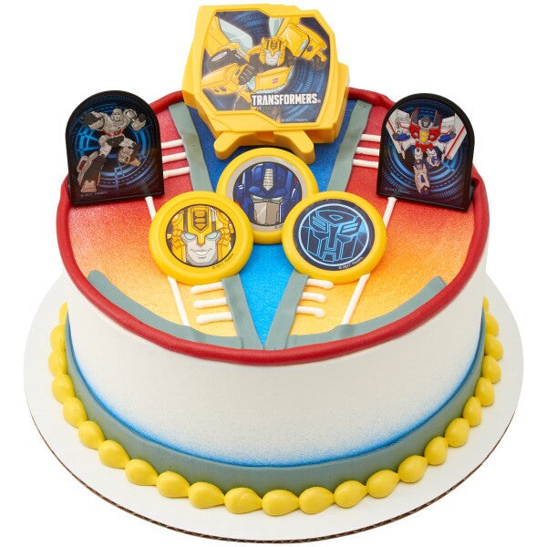 Transformers&#xAE; Autobot Battle DecoSet&#xAE; Cake Decoration