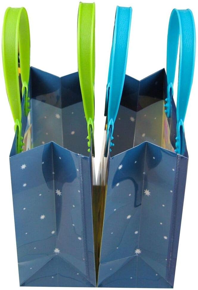 Tiny Mills Nativity Party Favor Bags Treat Bags, 12 Pack