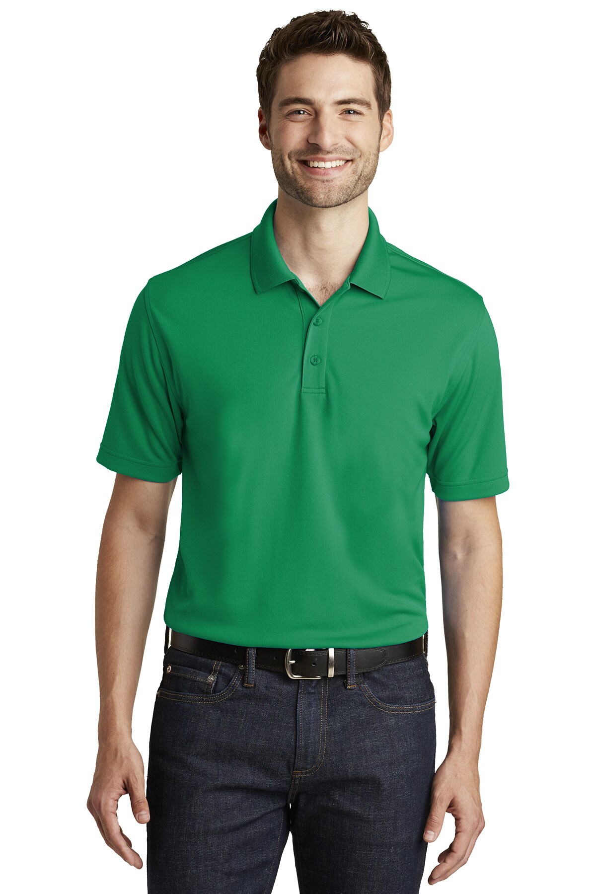 Pique mesh outlet polo