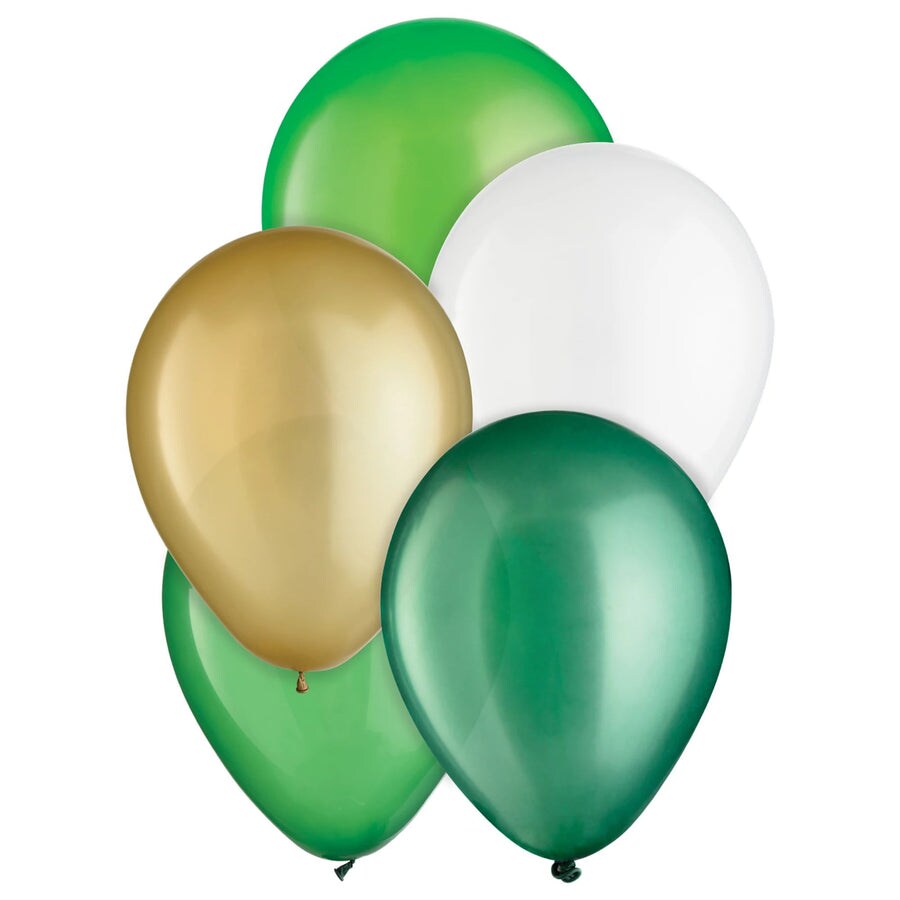 St. Patrick&#x27;s Day Latex Balloons Assortment, 15ct
