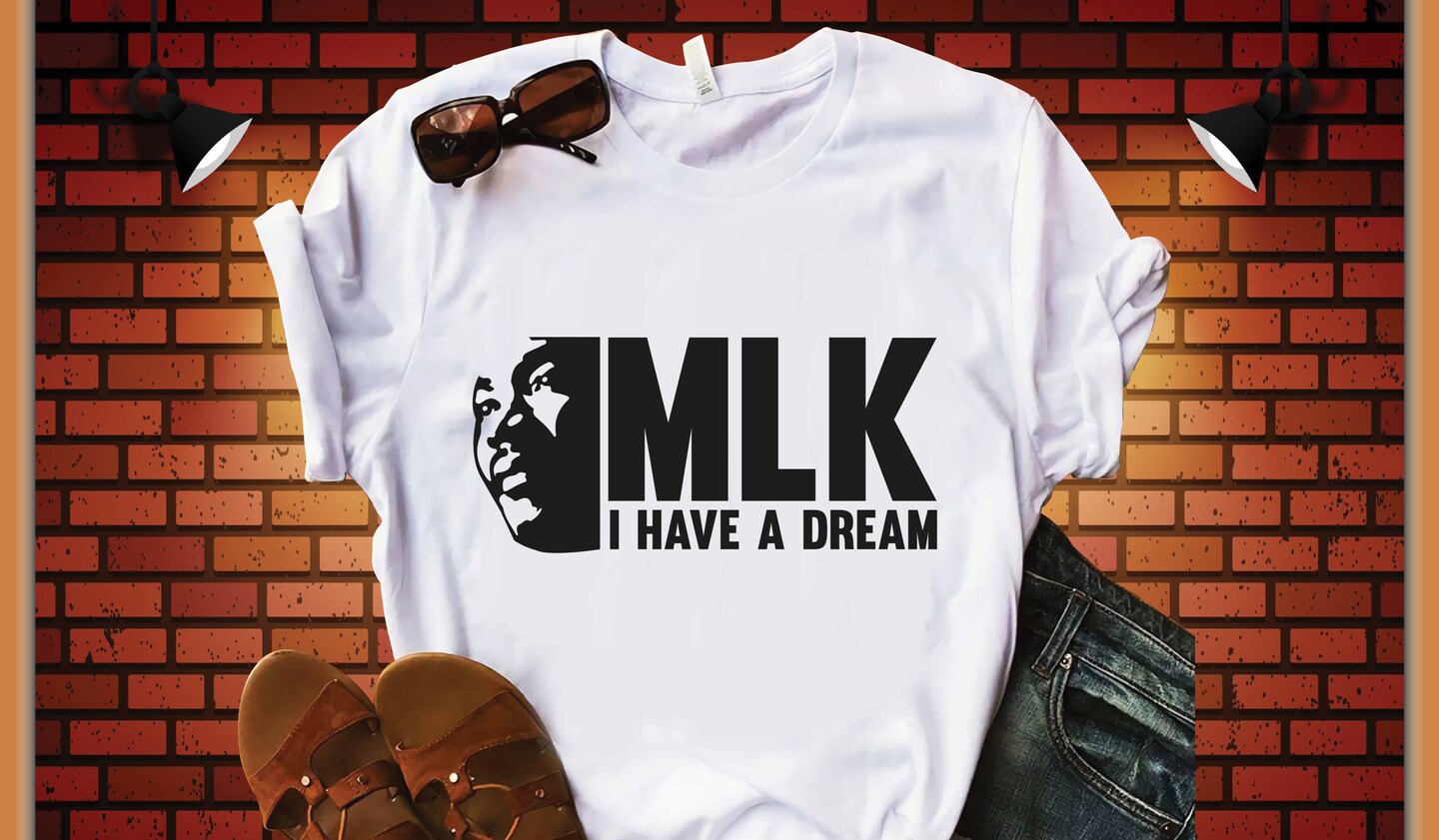 MLK Decor SVG PNG DXF EPS JPG Digital File Download, MLK Day Martin ...