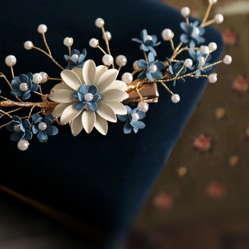 Gold Flower Hair Pins, Silver Hair Pins , Bridal Hair Accessories,  Bridesmaids Hair Accessories, Gift for Bride 