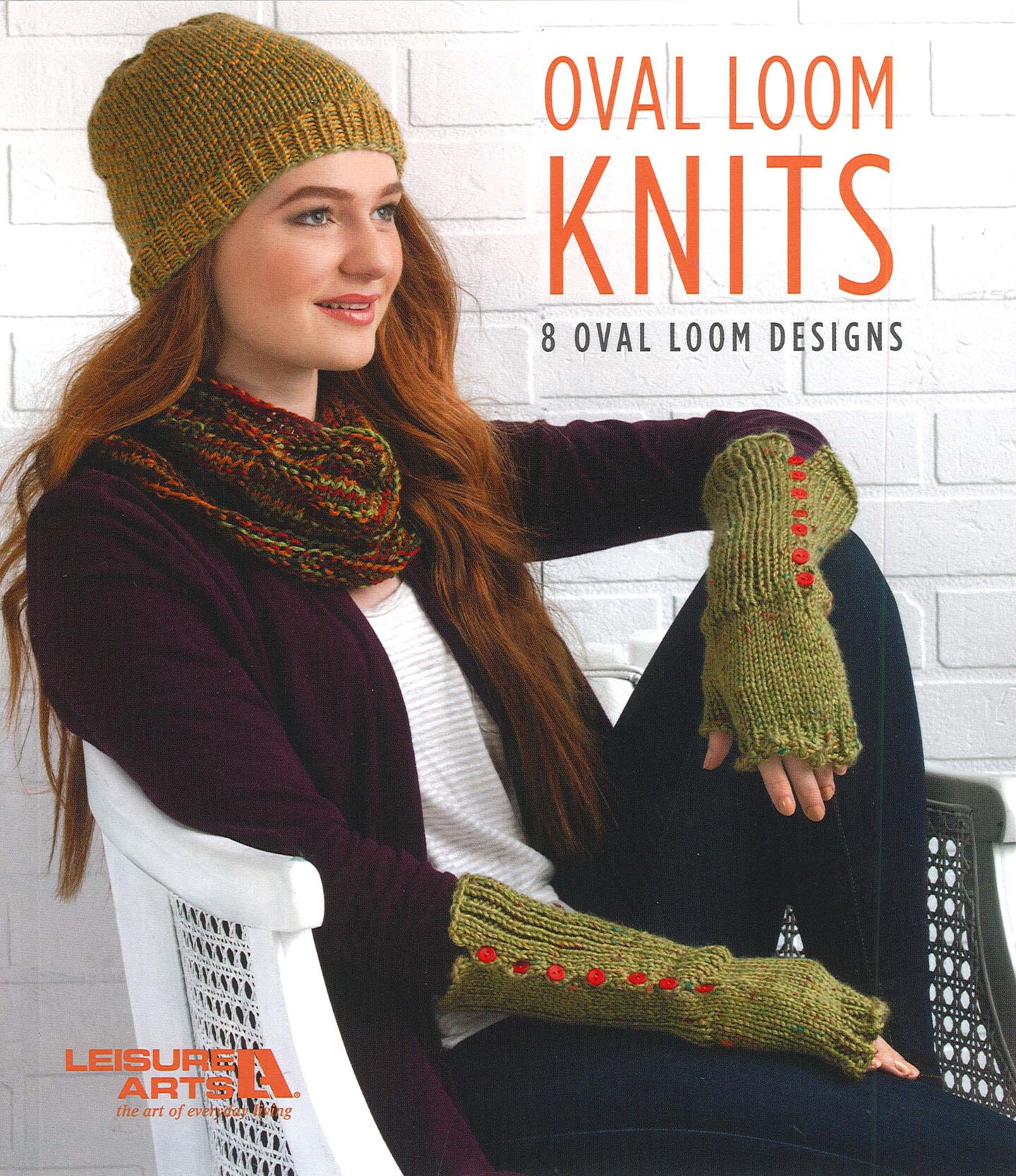 Leisure Arts Oval Loom Knits Knitting Book