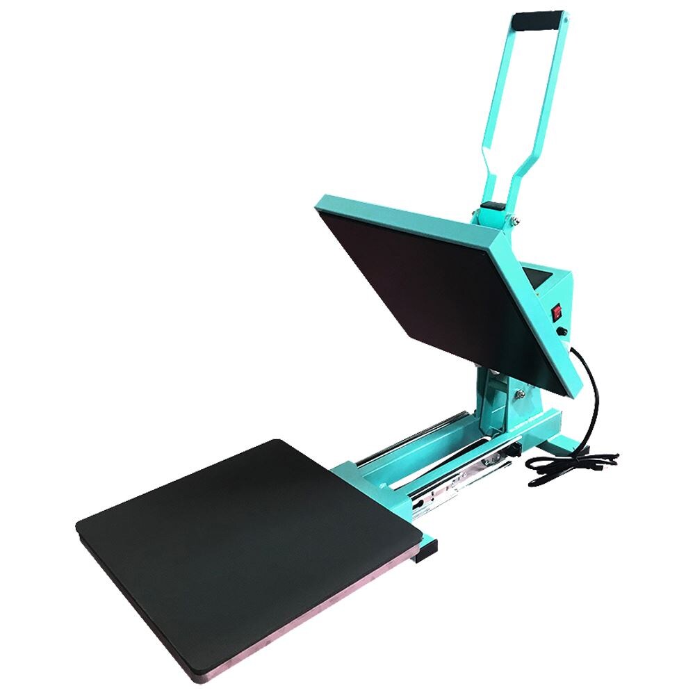 Swing Design 15&#x22; x 15&#x22; PRO Slide Out Heat Press - Turquoise
