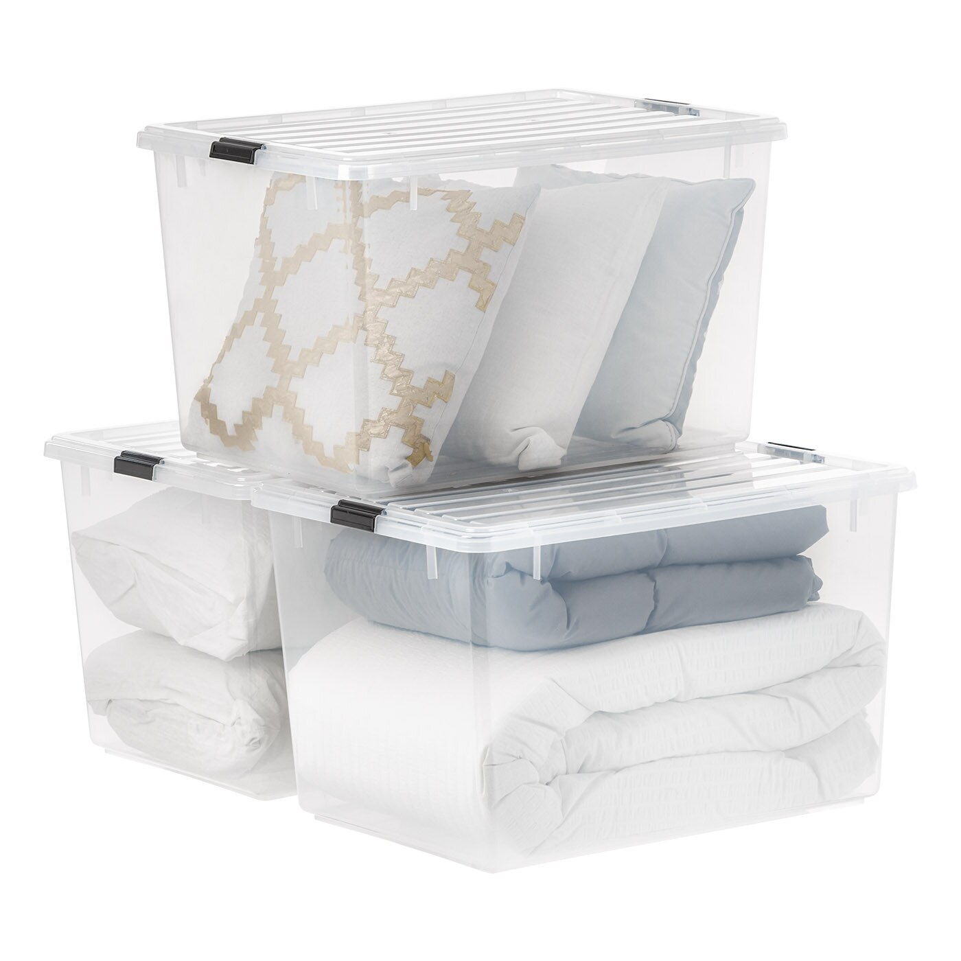 IRIS USA 45/68/91/144qt Plastic Storage Bins with Lids | Michaels