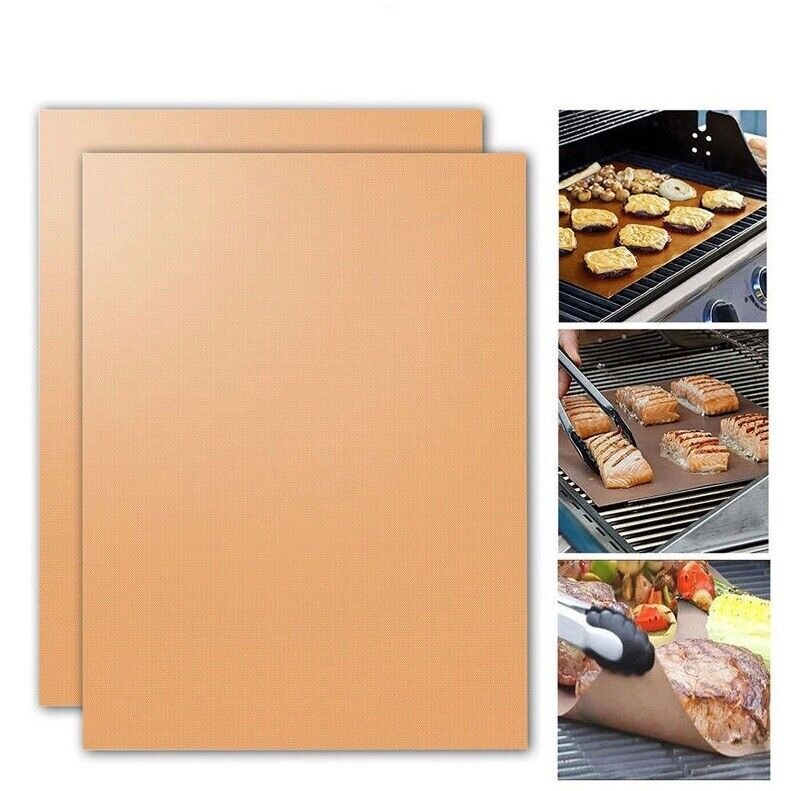 2 Copper Grill Bake Mats for Outdoor BBQ Barbecue Michaels