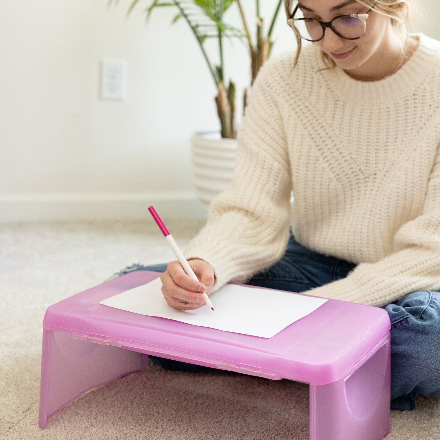 Everything Mary Pink Lap Desk