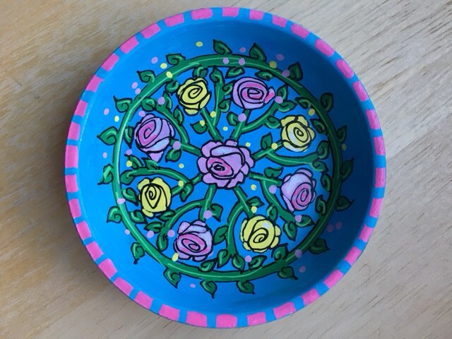 Yellow Rose Trinket Tray 269367506152914944