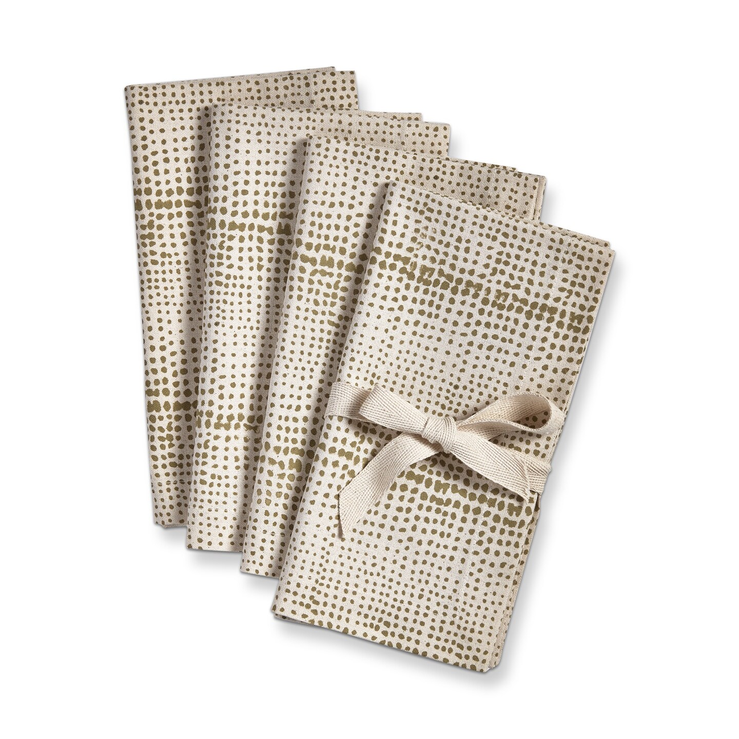 Wabi Sabi Dot Blockprint Cotton Machine Washable Napkin