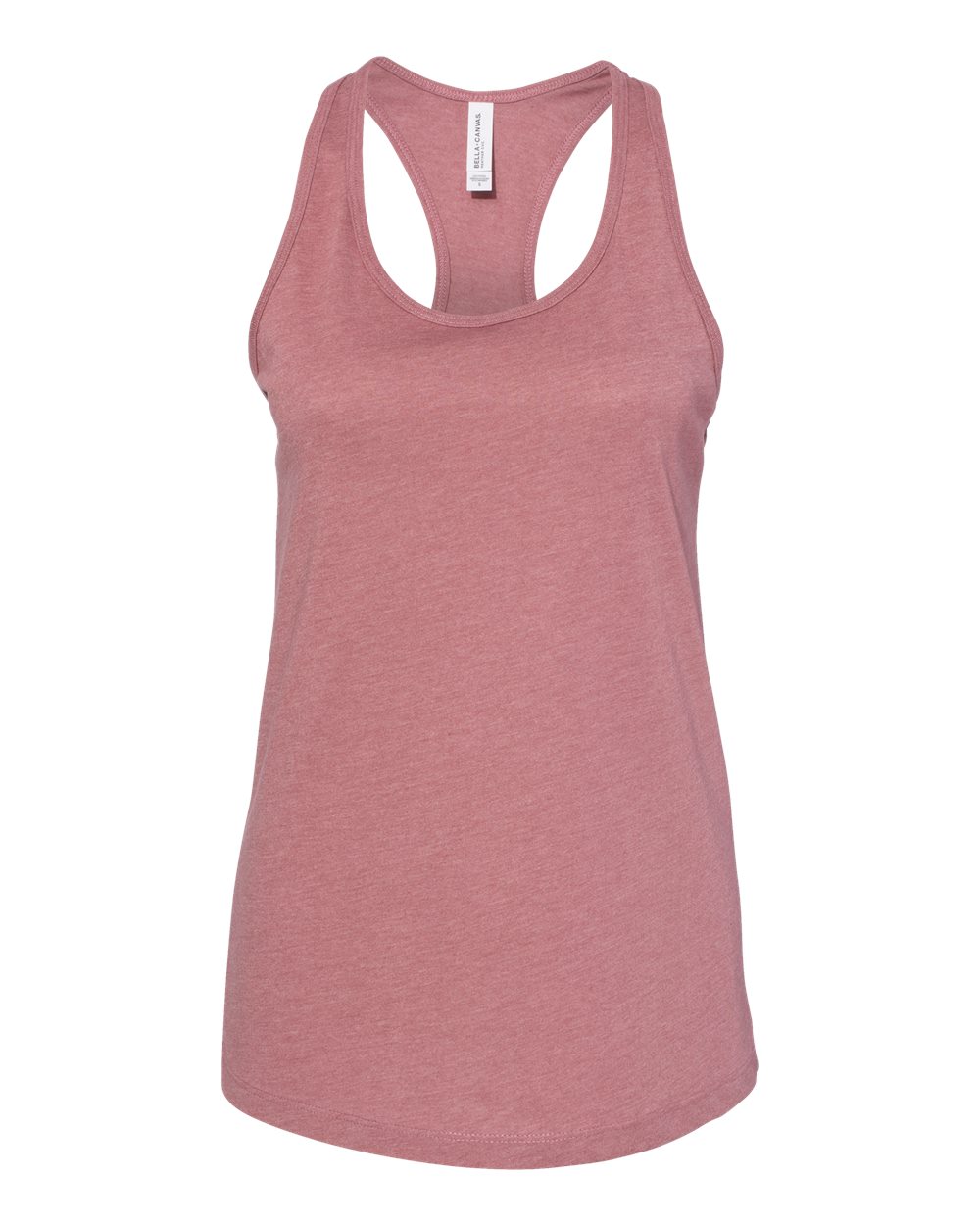 BELLA + CANVAS® Women's Relaxed Fit Racerback Tank with Airlume Cotton and Sustainable Retail Design