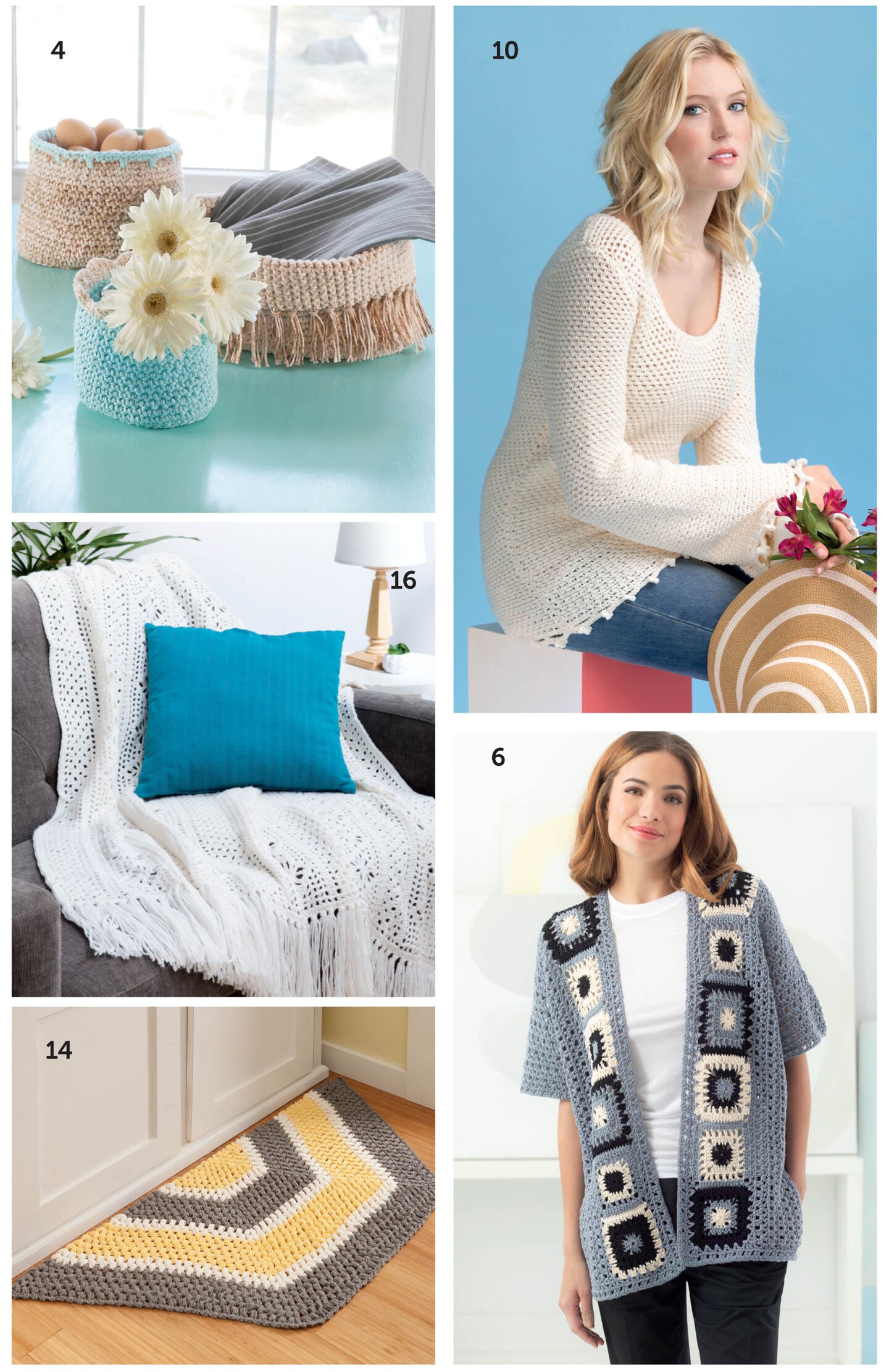 Leisure Arts Everything Cotton Crochet Pattern