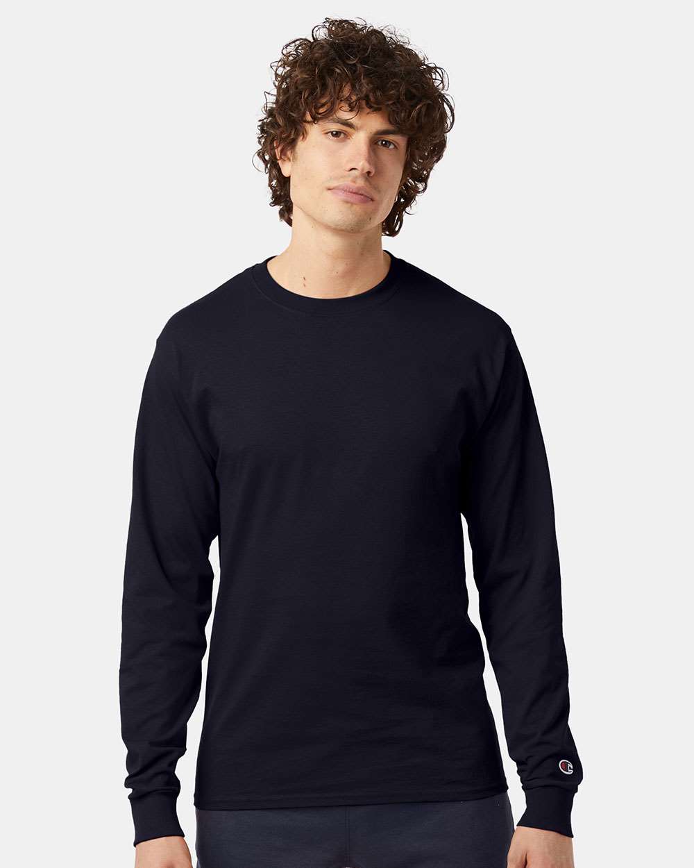 Champion&#xAE; Crew Long Sleeve T-Shirt