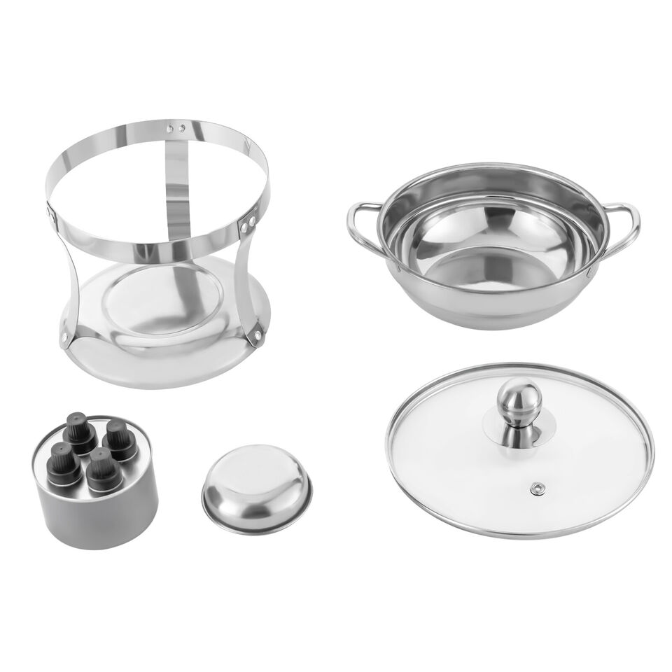 4Pack Chafing Dish with Food Warmer Set
