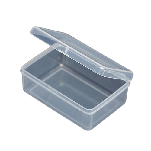 4PCS Small Plastic Storage Container Boxes
