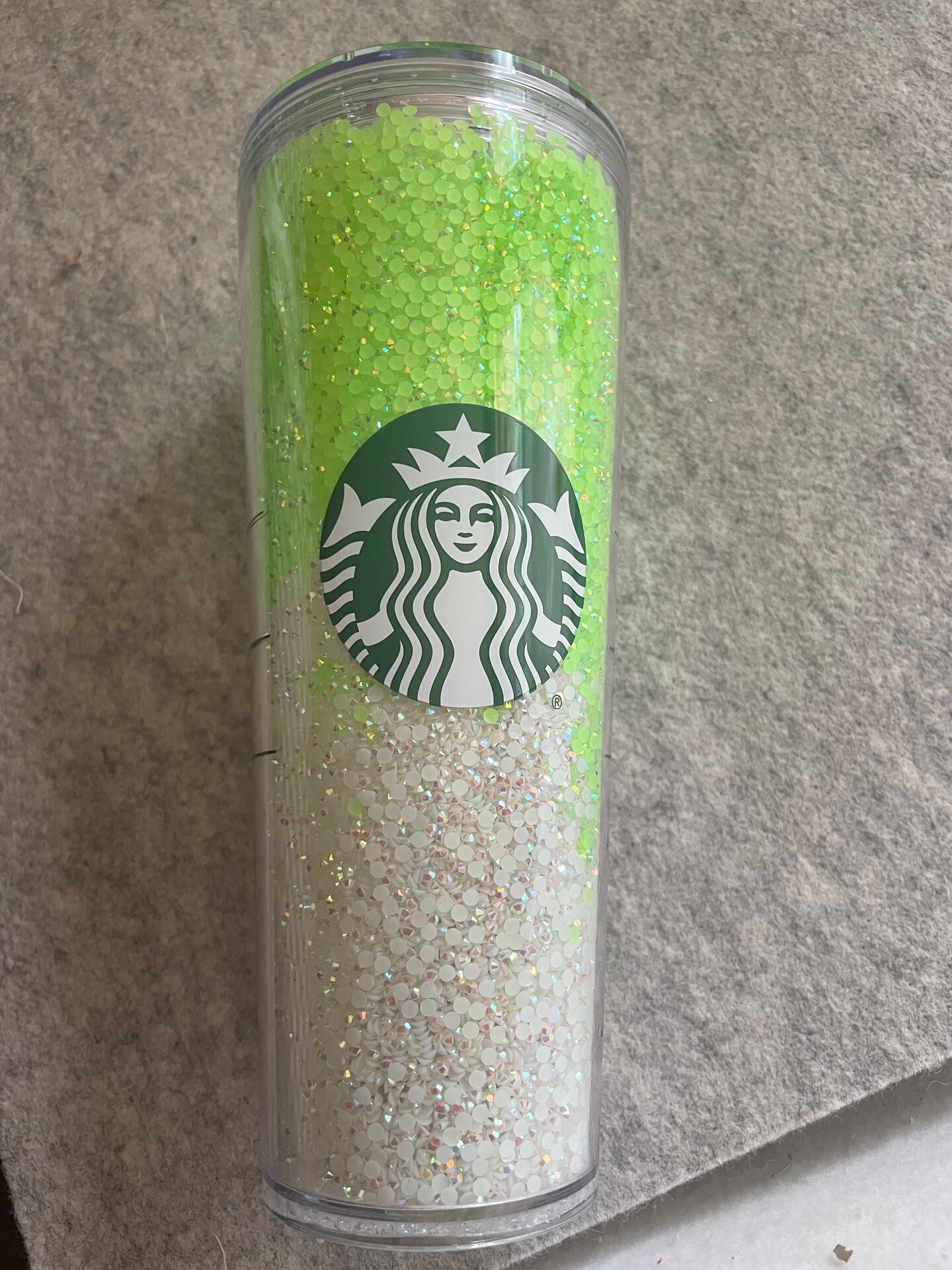 Personalized rhinestone filled 24-ounce Starbucks logo cup | MakerPlace by  Michaels