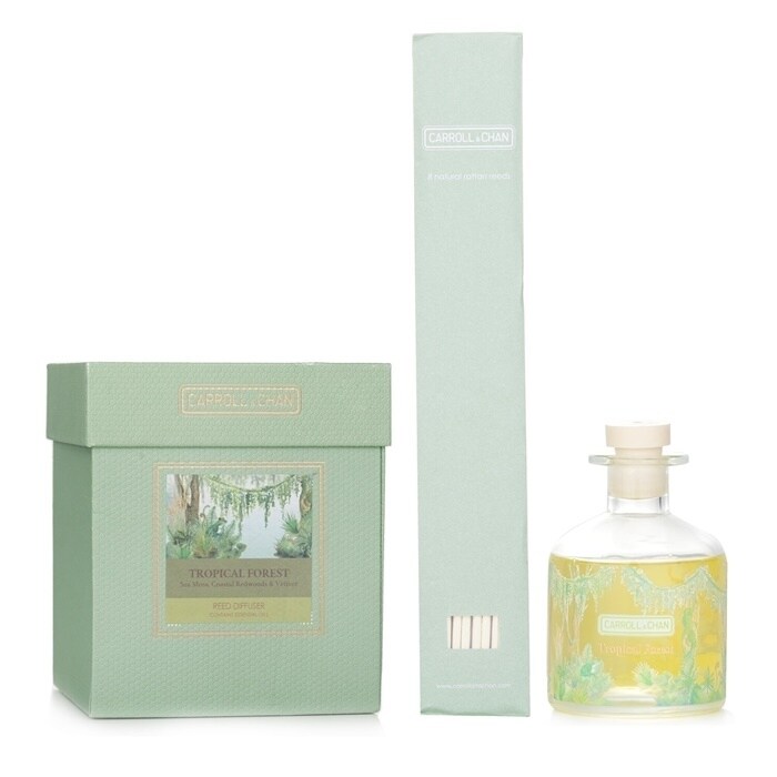 Carroll &#x26; Chan   Reed Diffuser Refill Set - # Tropical Forest (Sea Moss  Coastal Redwoods &#x26; Vetiver) 200ml/6.76oz