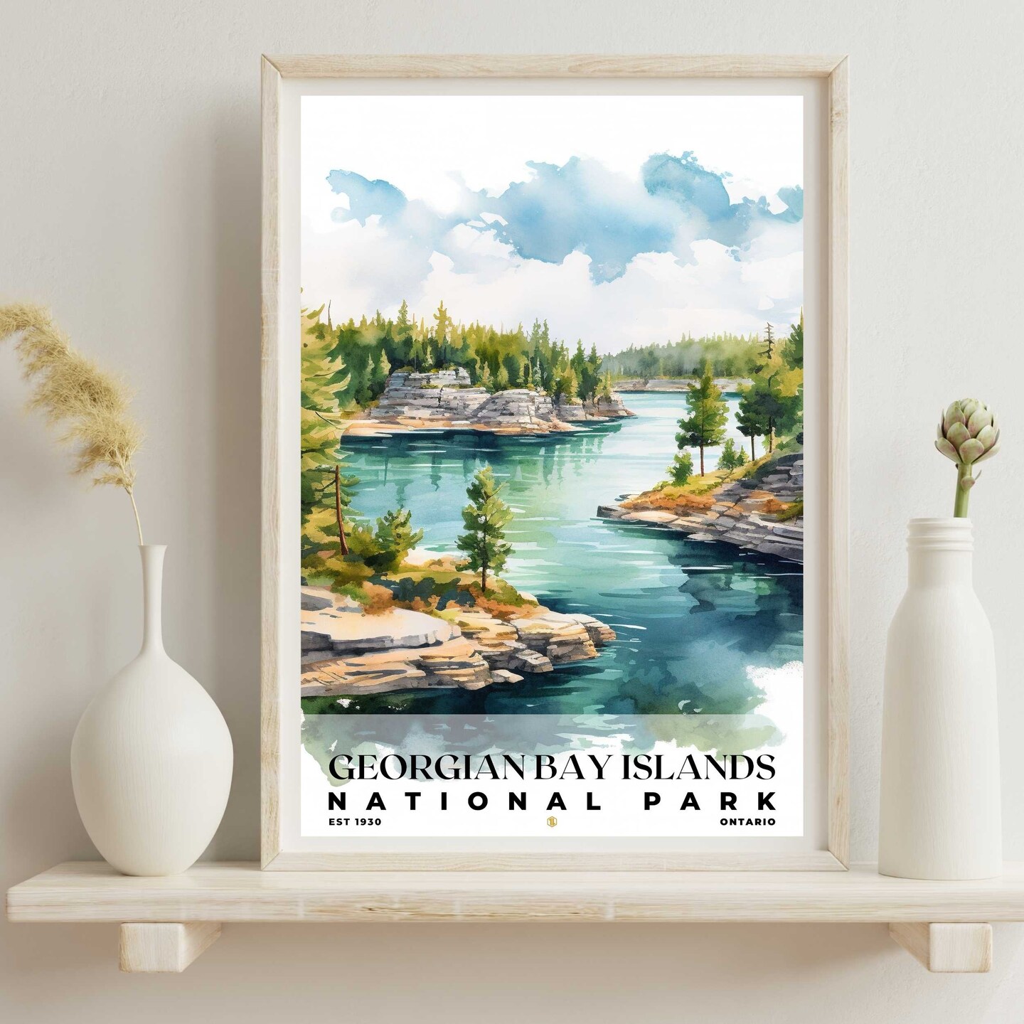 Georgian Bay Islands National Park Poster, Travel Print, Office Poster, Home Decor | S4 product 6