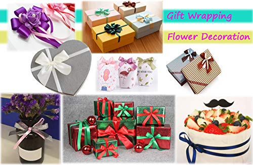 25 Yards 1-1/2 inch Wide Satin Ribbon Perfect for Wedding,Handmade Bows and Gift Wrapping(Pink)