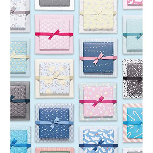 VATIN Solid Color Double Sided Polyester Satin Ribbon 10 Colors 3/8&#x22; X 5 Yard Each Total 50 Yds Per Package Ribbon Set, Perfect for Gift Wrapping, Hair Bow, Trimming, Sewing and Other Craft Projects