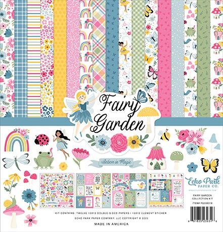 Echo Park Fairy Garden Collection Kit 12&#x22;x12&#x22;