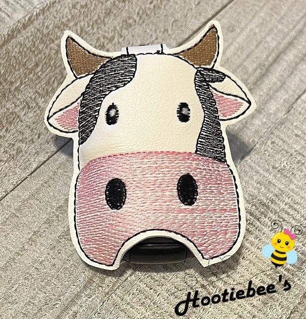 Cow Chapstick Holder