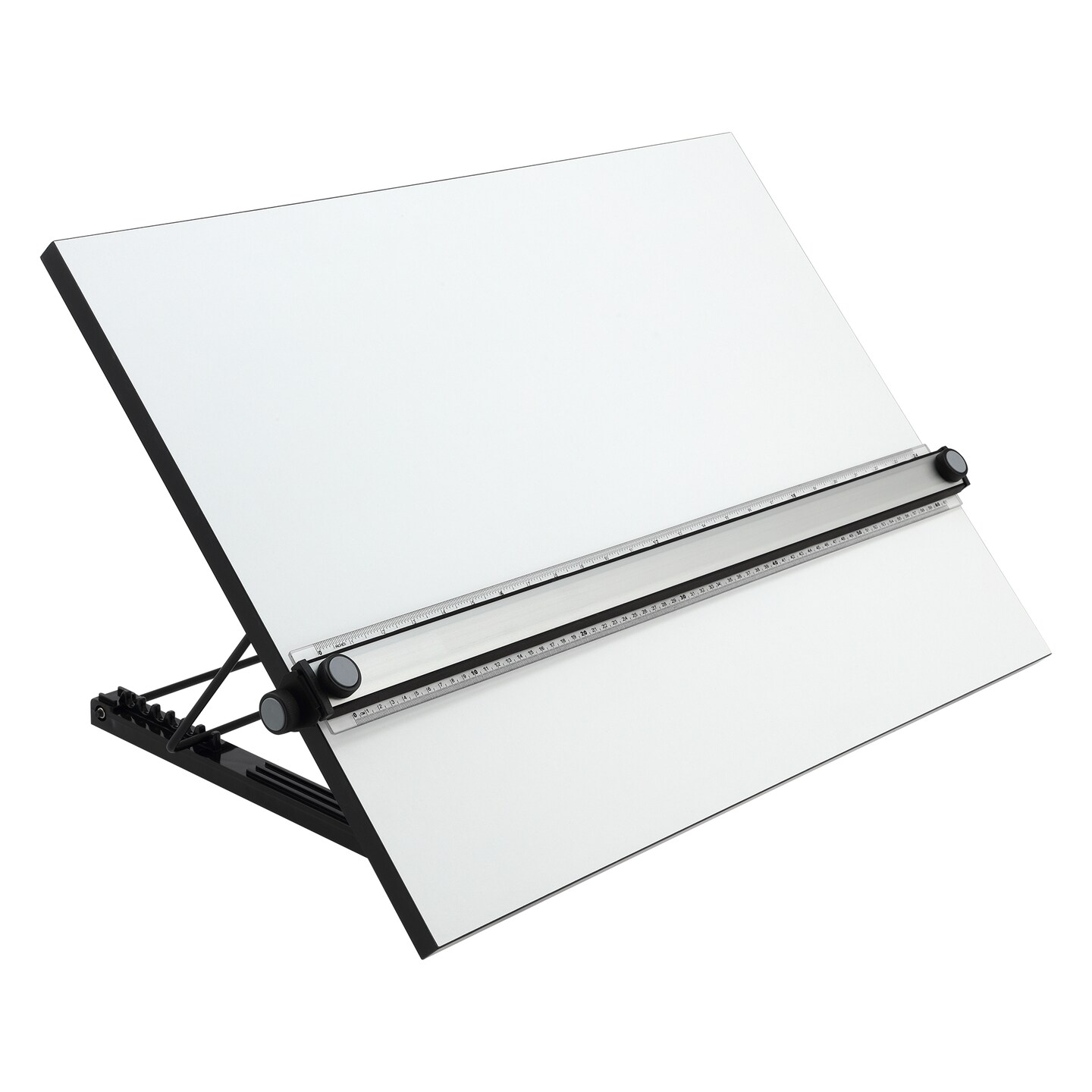 Acurit PXB 16” x 21” Drawing Board for Artists and Designers - Portable Workspace for Drawing, Sketching, Drafting, Painting - Multi-Angled Laminated Surface with Ruler and Parallel Motion Bar
