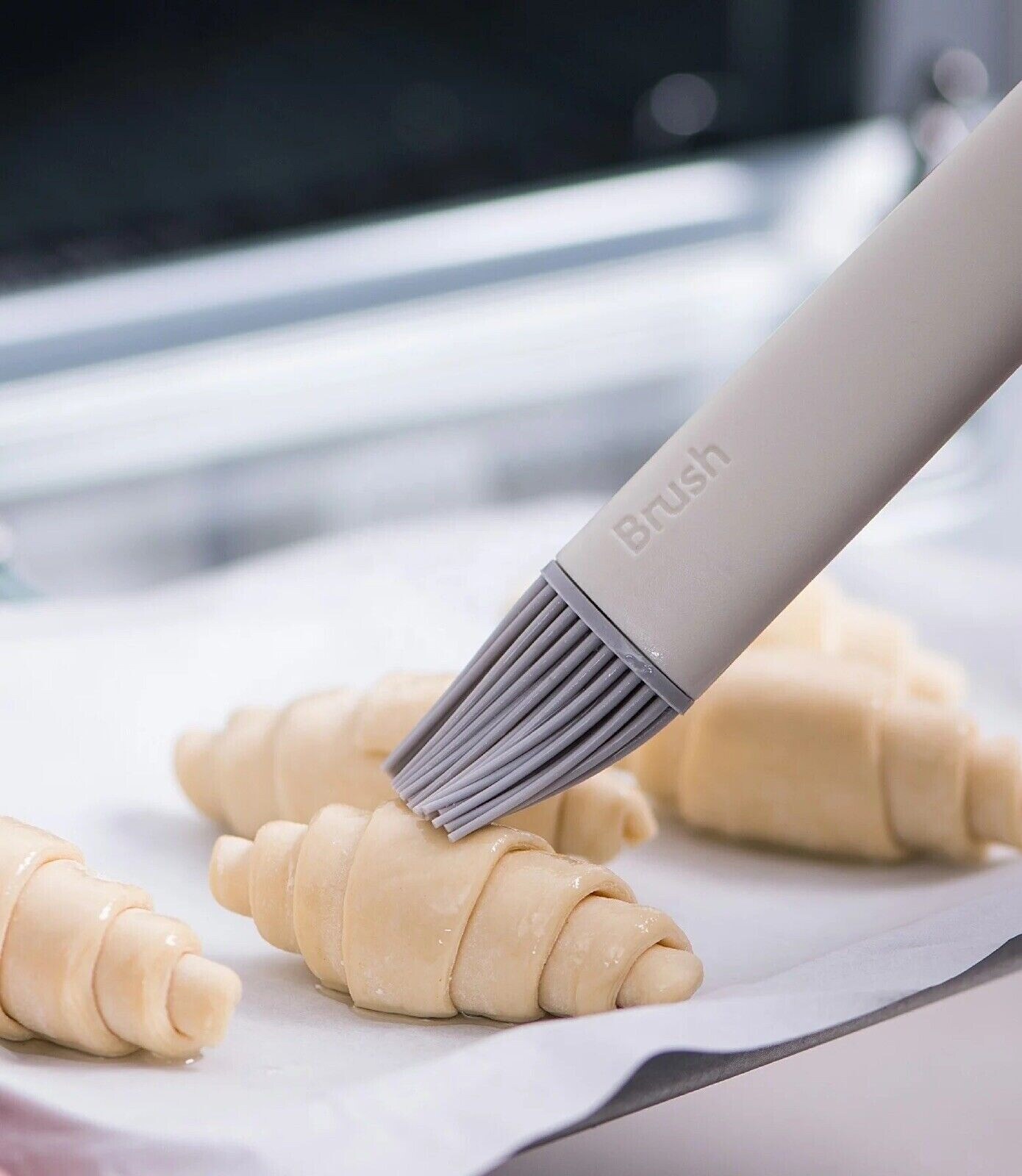 2Pcs Silicone Basting Brush Set for Baking and Cooking