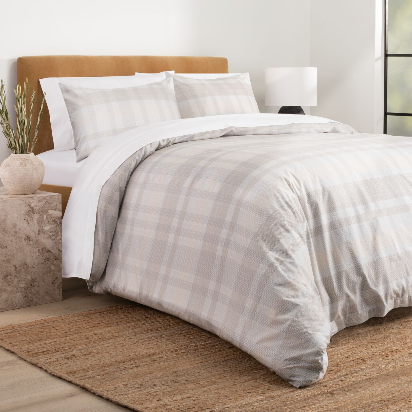 Nate Home by Nate Berkus Textured Print Duvet Cover Set