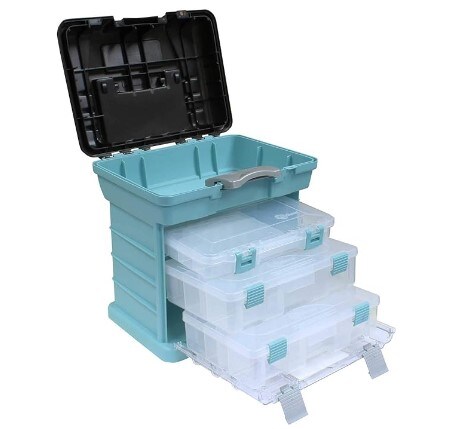 Grab &#x26; Go Rack System, Soft Blue, Medium