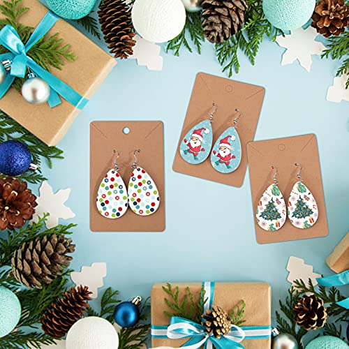 50 Pieces Sublimation Blanks Products - Sublimation Earring Blanks with Earring Hooks and Jump Rings for Halloween Christmas Women Girls DIY Earring Project Sublimation Accessories