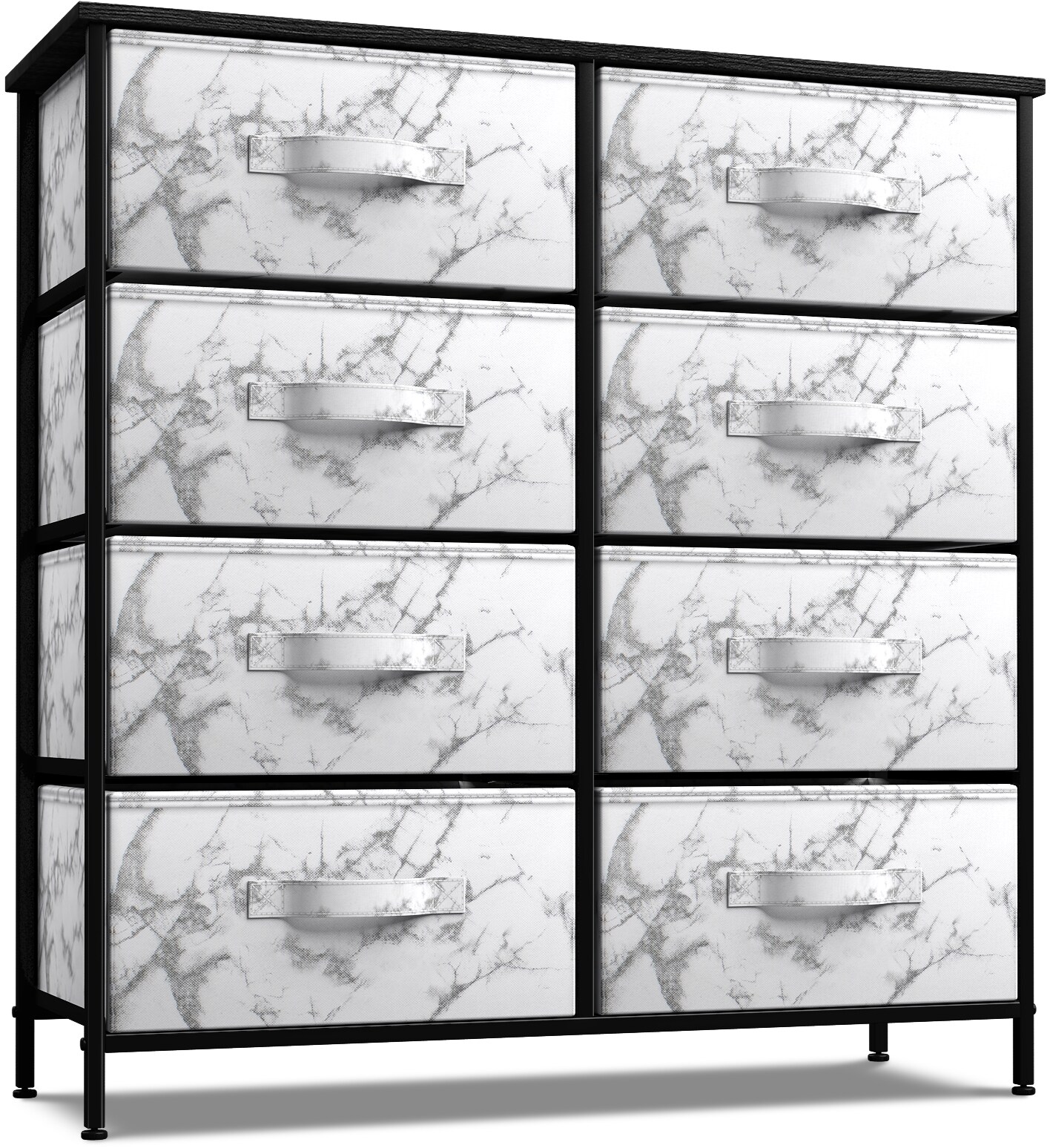 Sorbus Extra Wide Dresser Organizer With 8 Drawers - Large Storage Furniture for Bedroom, Hallway, Living Room, Nursery & Closet