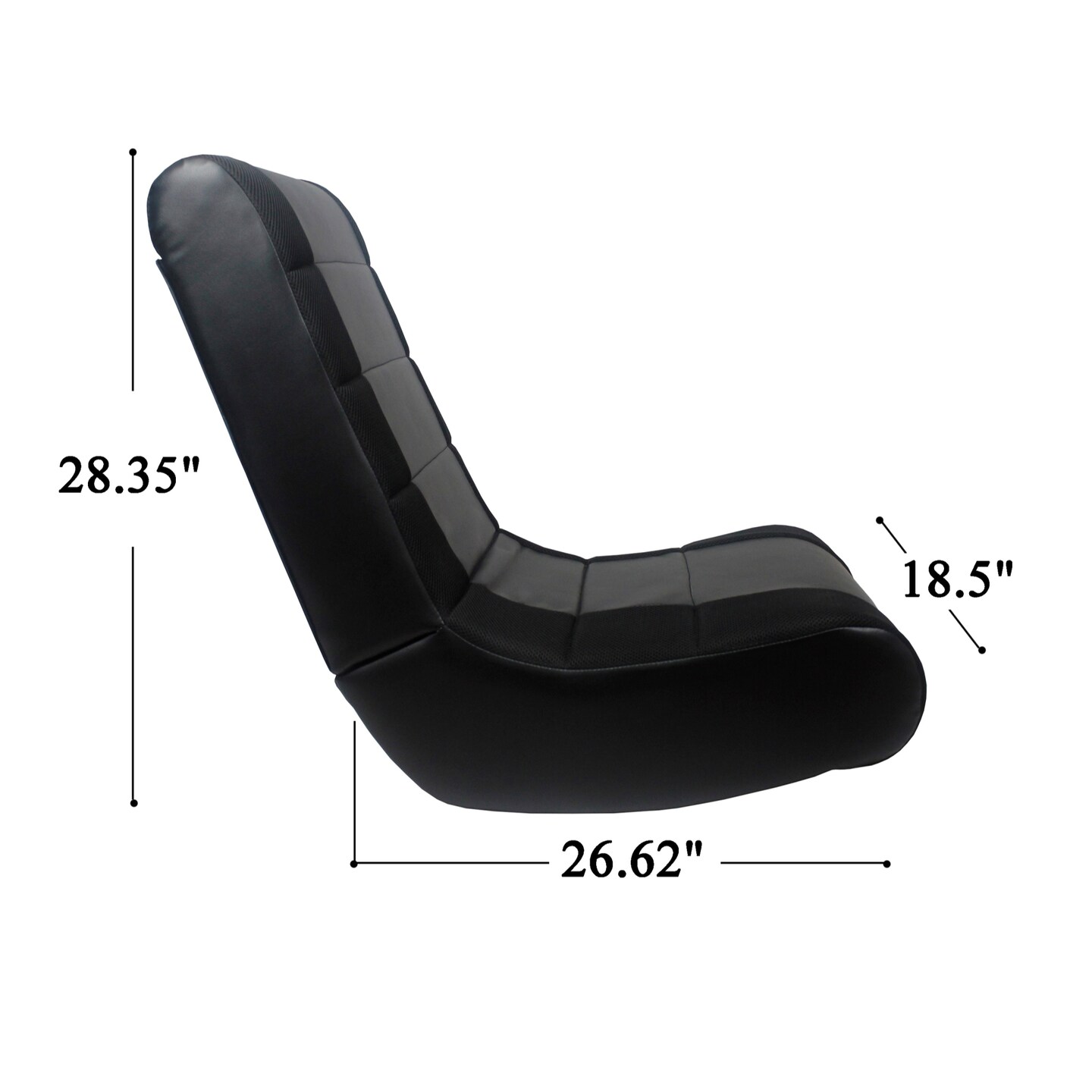 Rockme Video Gaming Rocker Chair For Kids, Teens, Adults, Boys Or Girls