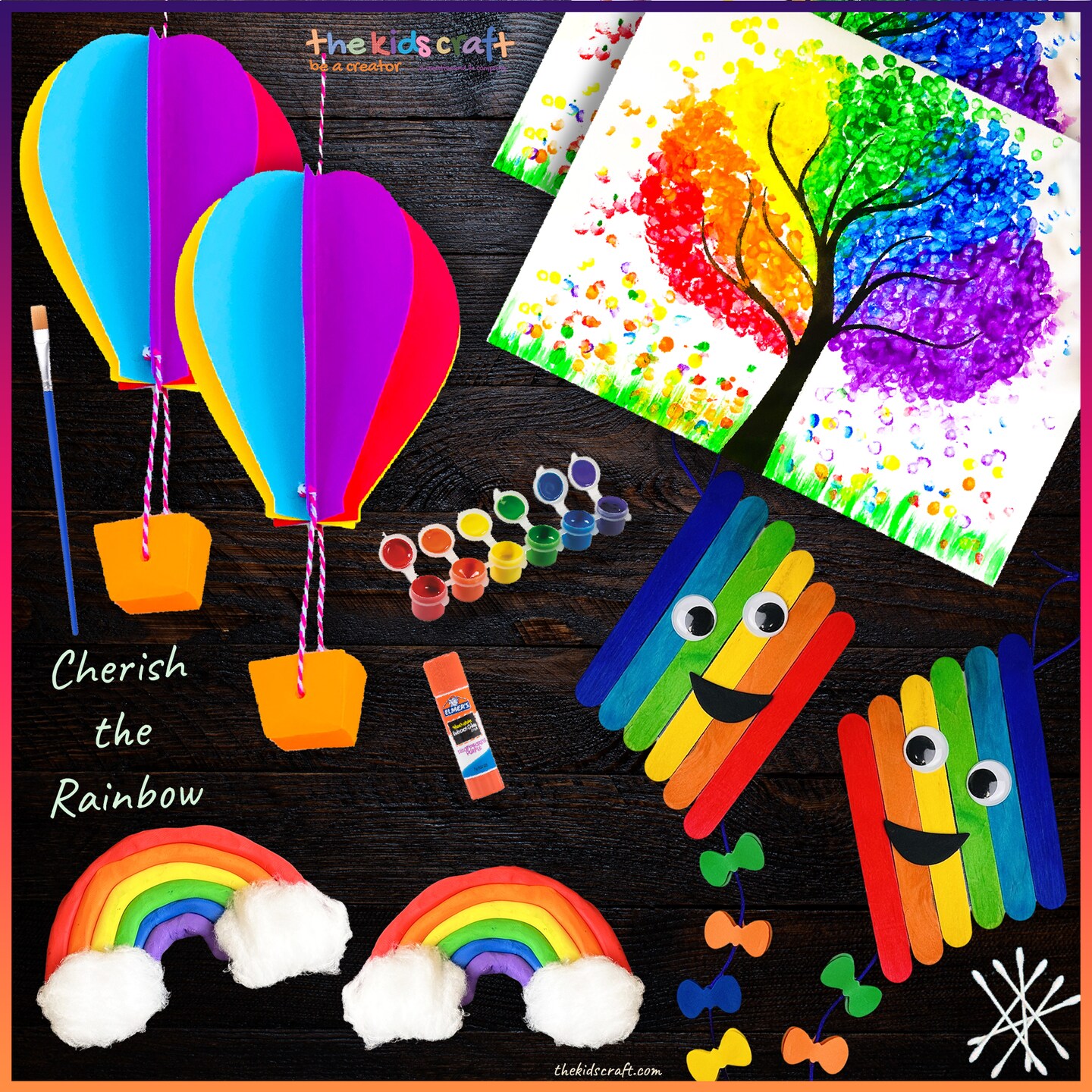 Craft box Rainbow