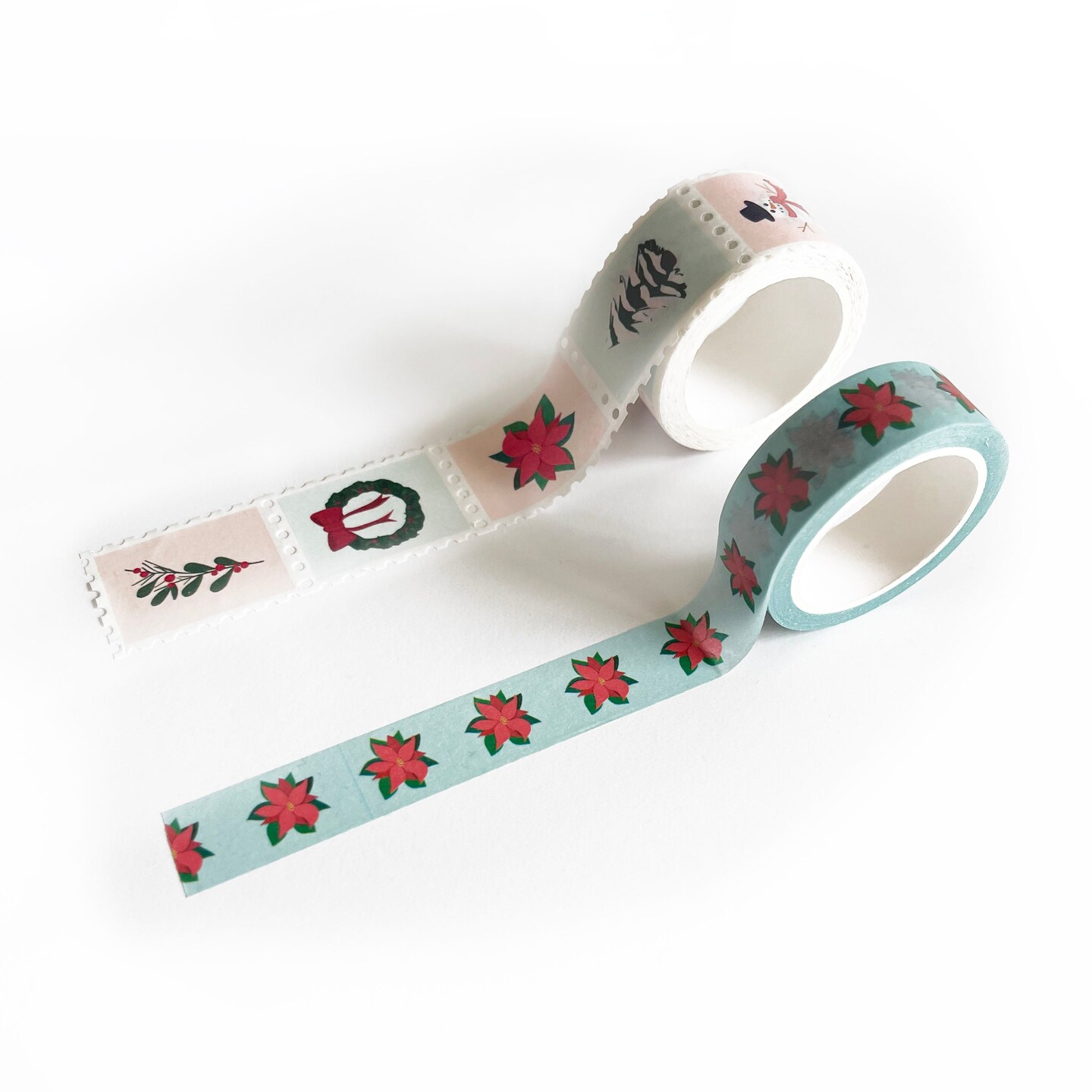 vintage holidays washi tape (set of 2) | funday goods