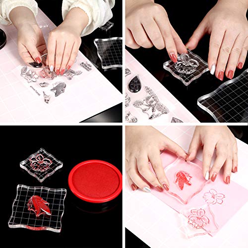 thumbnail image 2 of Clear Acrylc Stamp Block 6x8 Redesgn By Prma Furnture/ Craft... 2 of 14